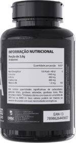 BCAA 3:1:1 Dark Lab, 60 Cápsulas, Aminoácidos, Recuperação Muscular - Imagem 3