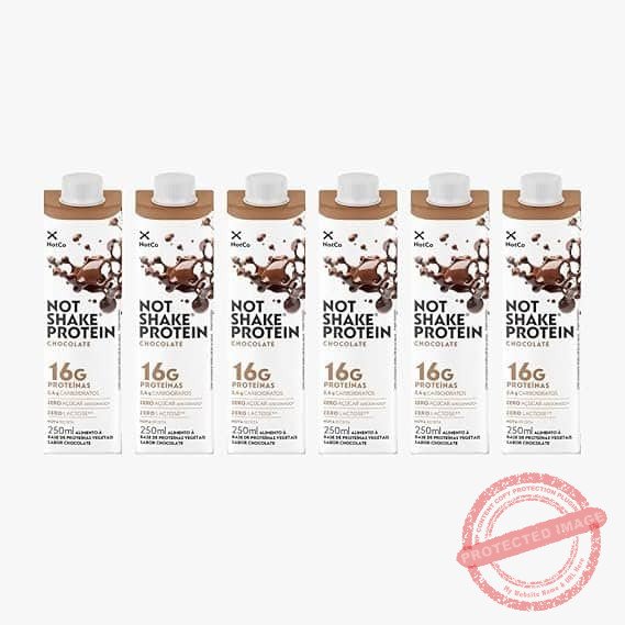 Bebida-Proteica-NotCo-NotShake-Protein-Chocolate.jpg Bebida Proteica NotCo NotShake Protein Chocolate 6x250ml, 16g de Proteína, Ingredientes 100% Vegetais, Sabor Chocolate, Low Carb, Sem Lactose, Sem Açúcar Adicionado, Baixo em Gorduras, Vegetariano. - Imagem 1
