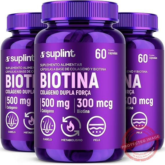 Biotina-45-mcg-–-Suplemento-Vitaminico-em-Capsulas-Veganas-Sem-Gluten-e-Sem-OGM-–-60-Capsulas-3-Pack.jpg Biotina 45 mcg – Suplemento Vitamínico em Cápsulas Veganas | Sem Glúten e Sem OGM – 60 Cápsulas (3 Pack) - Imagem 1