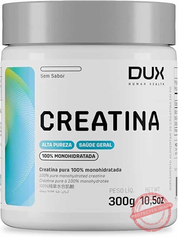 Creatina-Monohidratada-Sem-Sabor-Pote-300g-Suplementacao-Treino-Academia-Ganho-Muscular-Hipertrofia-Forca-Energia-Resistencia-Suplementos-Naturais-DUX-HUMAN-HEALTH.jpg Creatina Monohidratada Sem Sabor - Pote 300g - Suplementação Treino Academia, Ganho Muscular Hipertrofia, Força Energia Resistência, Suplementos Naturais - DUX HUMAN HEALTH - Imagem 1