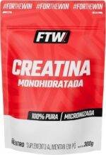 FTW Creatina Monohidratada 100% Pura - Explosão de Energia, Força e Resistência - Absorção Rápida para Ganho de Massa e Performance - Refil 300g - Imagem 3