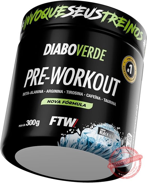 FTW-Pre-Treino-Diabo-Verde-em-Po-com-Cafeina-Aminoacidos-Beta‑Alanina-e-Arginina-para-Treinos-e-Atividades-Fisicas-Pote-300-g-Black-Ice.jpg FTW Pré-Treino Diabo Verde em Pó com Cafeína, Aminoácidos Beta‑Alanina e Arginina para Treinos e Atividades Físicas - Pote 300 g (Black Ice) - Imagem 1