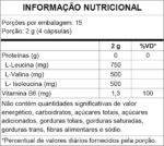 Fullife Nutrition, BCAA W6B, Suplemento alimentar, 120 Cápsulas rígidas • 30 Doses - Imagem 2