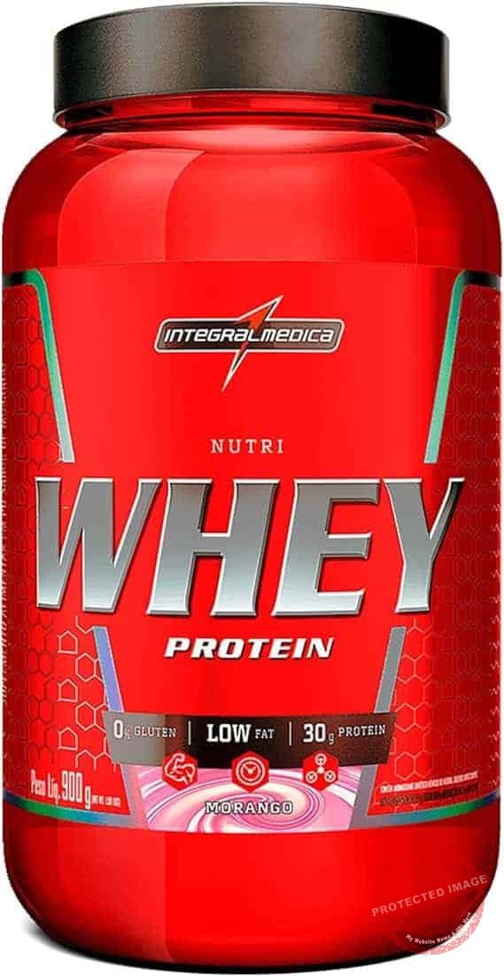 Integralmedica-Nutri-Whey-Protein-Morango-–-Pote-de-900-g-Super-Mass-Gainer.jpg Integralmédica Nutri Whey Protein Morango – Pote de 900 g - Super Mass Gainer - Imagem 1