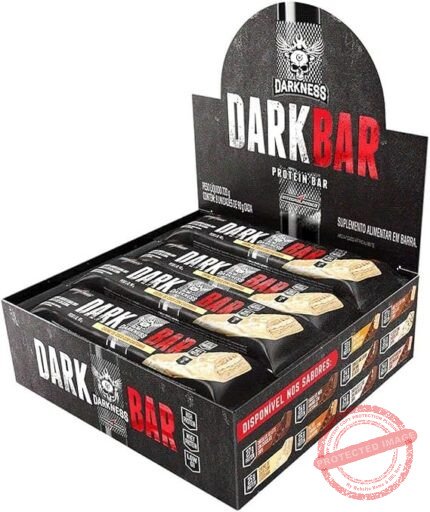 Integralmedica Whey Bar Darkness - 8 Unidades 90G Creme De Coco Com Castanha - Integralmédica