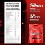 Integralmédica - Whey Protein Concentrado Morango 100% Pure - 21g de Proteína por Scoop, Suplementação Alimentar Pós-Treino, Fórmula Enriquecida com BCAAs - Pouch 900g - Imagem 2
