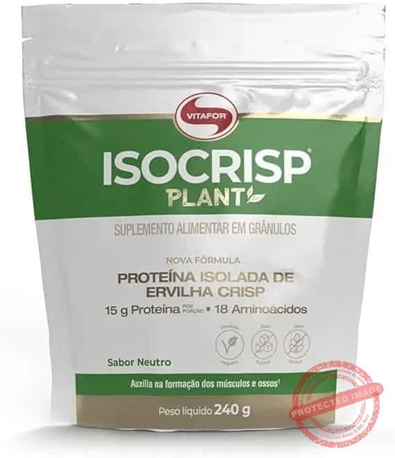 Isocrisp-Plant-Vegan-Pouch-240g-Vitafor.jpg Isocrisp Plant Vegan Pouch 240g Vitafor - Imagem 1
