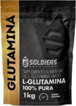 L-Glutamina 1kg - 100% Pura Importada - Soldiers Nutrition