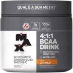 Max Titanium 4:1:1 Bcaa Drink (280G) - Sabor Laranja
