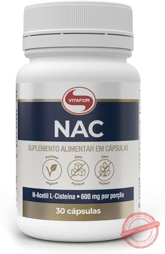 NAC-N-Acetil-L-Cisteina-600mg-30-caps-Unico.jpg NAC N-Acetil L-Cisteína 600mg (30 caps), Único - Imagem 1