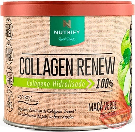Nutrify-Colageno-Collagen-Renew-Verisol-300g-Maca-Verde.jpg Nutrify - Colágeno Collagen Renew Verisol - 300g - Maçã Verde - Imagem 1