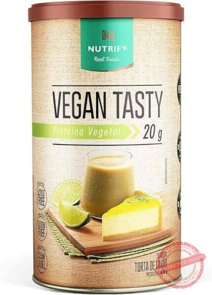 Nutrify - Proteína Vegatal Vegan Tasty - 420g - Torta de limão