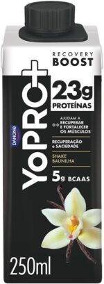 Pack YoPRO Bebida Láctea UHT Baunilha 23g de Proteínas 250ml - 24 Unidades - Imagem 2
