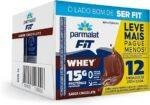 Parmalat Fit Bebida Proteica Chocolate 15g de Proteína 250mL – 12 Unidades