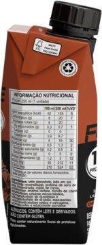 Piracanjuba ProForce 15g de Proteínas Zero Lactose Sabor Chocolate - 12 Unidades de 250ml - Imagem 3