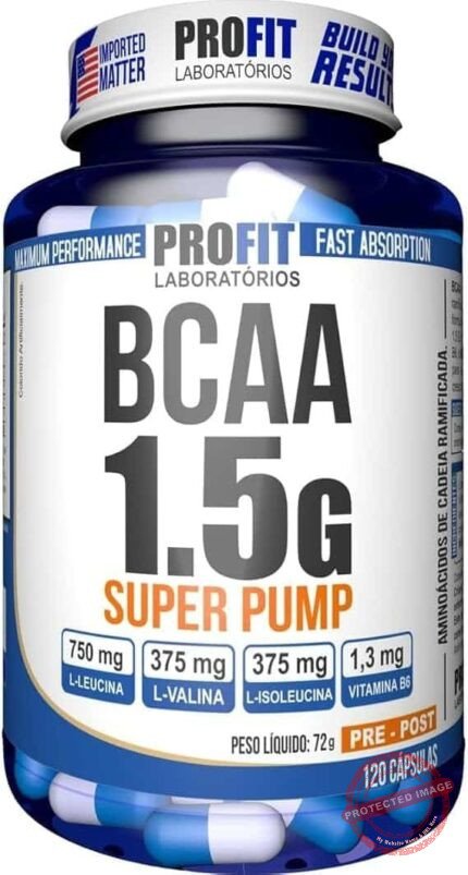 Profit Bcaa 1.5G 120 Cápsulas
