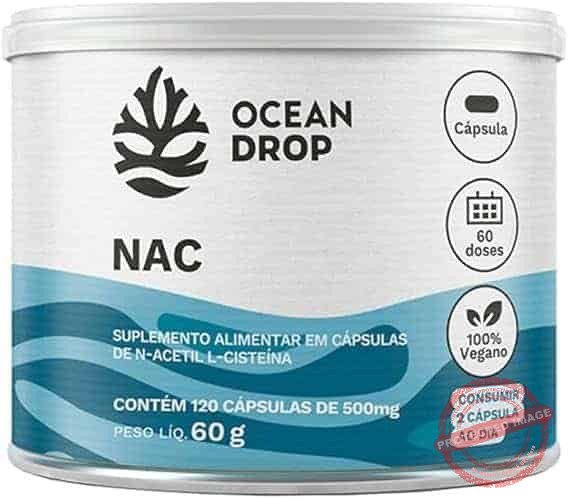 Suplemento-Alimentar-em-Capsulas-NAC-de-N-Acetil-L-Cisteina-120-Capsulas-de-500mg-Ocean-Drop.jpg Suplemento Alimentar em Capsulas NAC de N-Acetil L-Cisteina 120 Capsulas de 500mg Ocean Drop - Imagem 1