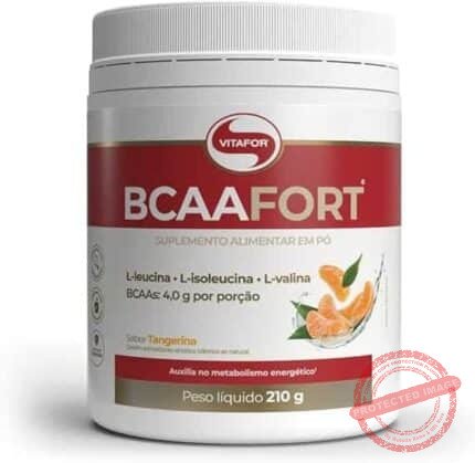 Vitafor - BCAA Fort - 210g - Tangerina
