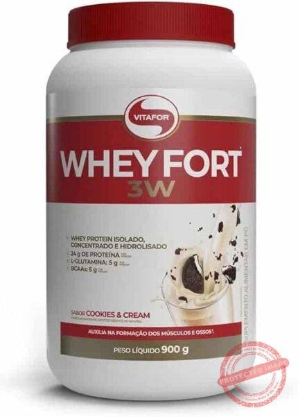 Vitafor - Whey Fort 3W - 900g - Cookies n' Cream