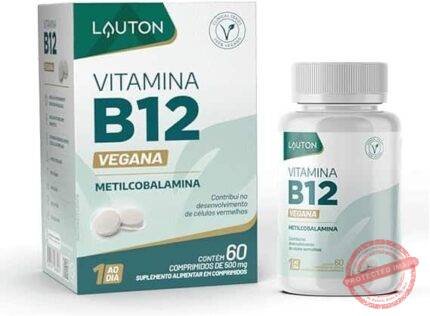 Vitamina B12 Metilcobalamina 9,94 Mcg Vegano 60 Ca Lauton